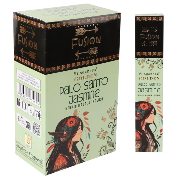 15g Golden Palo Santo and Jasmine - Incense Sticks