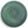 Extra Loud - Mushroom Singing Bowl - Moss Green (23x10.5cm, 1.3kg)
