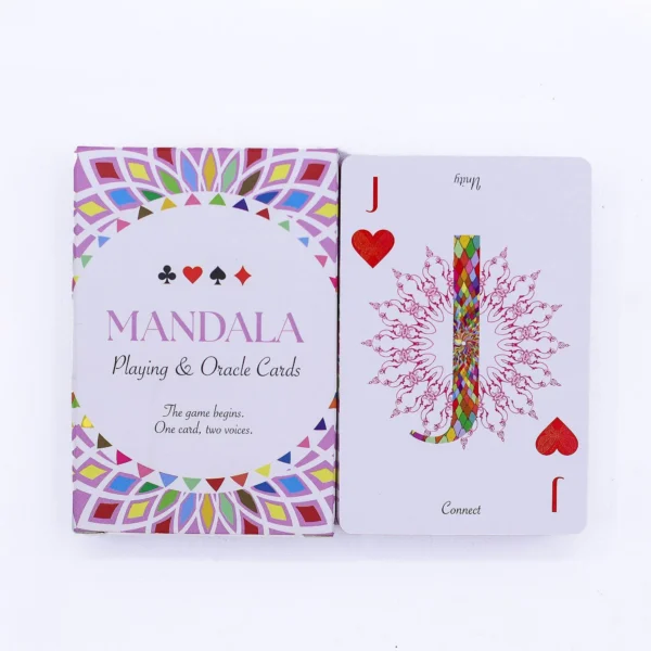 Mandala Playing and Oracle Cards – Kaleidoscope Symmetry