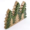 Lost in the Forrest - Three Trees 3D Wooden Christmas Decoration - 20x23cm