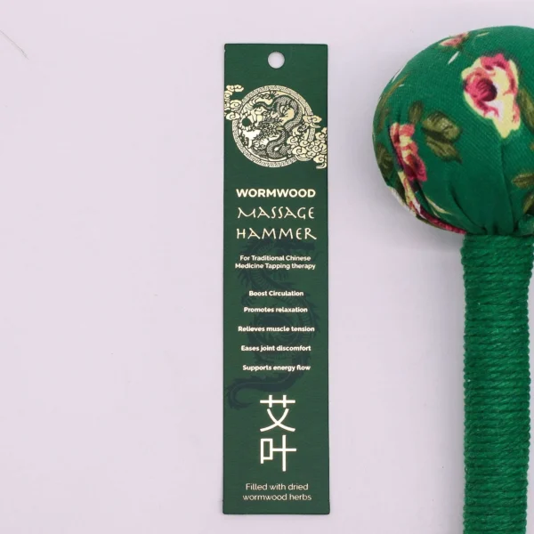 Wormwood Massage Hammer - Green