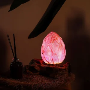 Crackle Dragon Egg Lamp