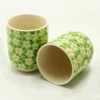 Herbal Tea Cups - Green Daisy
