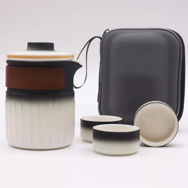bG9jYWw6Ly9tZWRpYS9TUi9HRC82MFIzMEMxRzZXUzNHRFNSLzc4ZDIyMDE1LmpwZWc.webp Travel Ceramic Teapot Set - Three Friends - Travel Pack