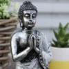 Black and Grey Buddha - Medium