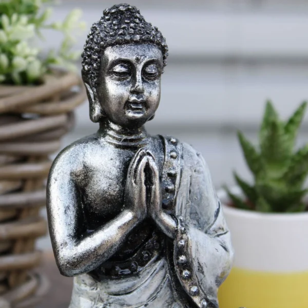 Teal and Gold Buddha - Large