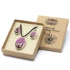 Pressed Flowers – Tree of Life set – Pink Pressed Flowers – Tree of Life set – Pink