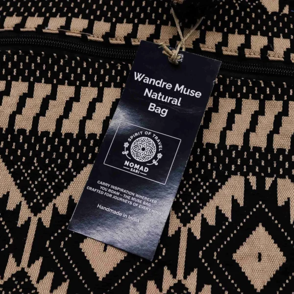 Jacquard Natural Bags - Desert Loom - Wander Muse Bag