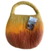 bG9jYWw6Ly9tZWRpYS85Sy9KRC82MFIzMEMxSDc0UzNKRDlLLzk5MGIwNjY0LmpwZWc.webp Water Felted Bee Bag - One Handle with Magnet - Sunrise Orange