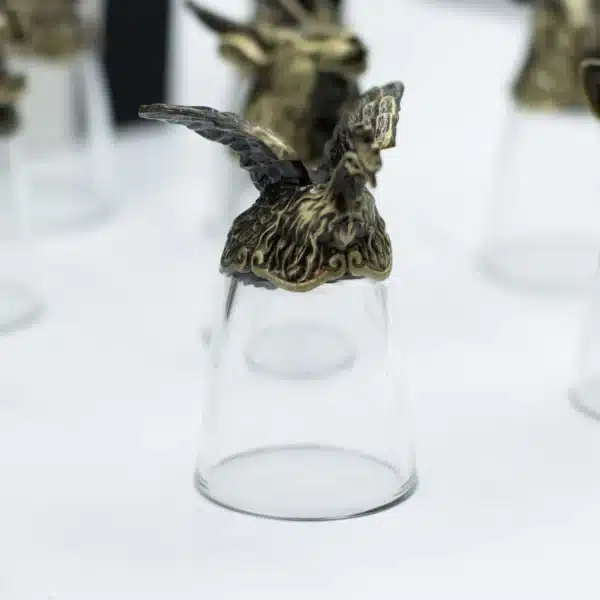 bG9jYWw6Ly9tZWRpYS85UC82Qy82MFIzMEMxSjY0VjM2QzlQL2RjZDM4NjU5LmpwZw.webp Gift Set of 12 Glasses (25ml) - Forest and Mystical Creatures