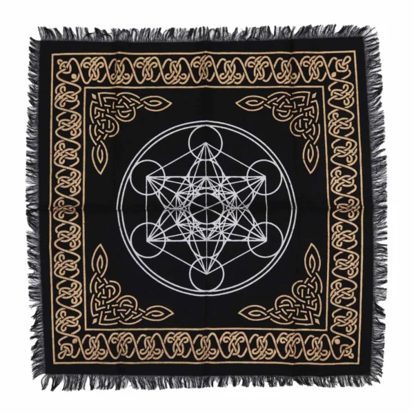 bG9jYWw6Ly9tZWRpYS85Uy9KRS82MFIzMEMxRzZXU0tKRTlTL2I2ZWY3Njc2LmpwZWc.webp Esoteric Fringed Altar Cloth - Chakra Chart