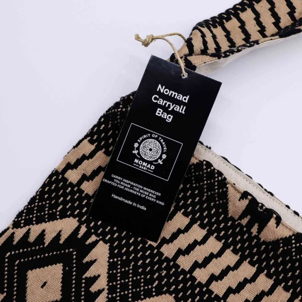 Jacquard Natural Bags - Desert Loom - Nomad Carryall