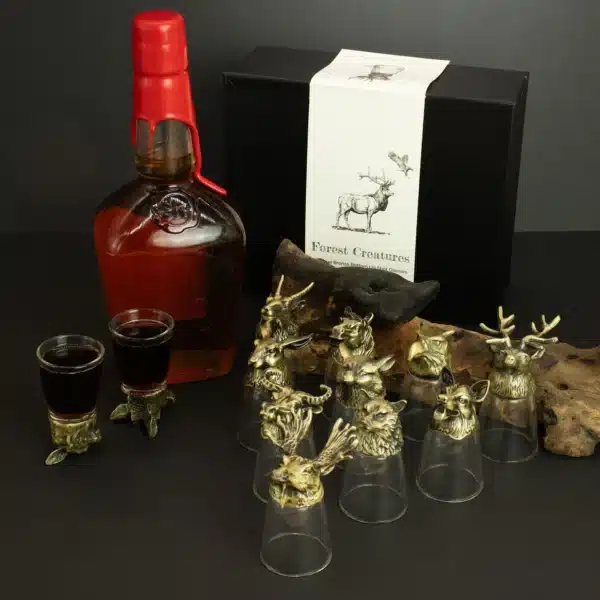 Forest Creature Shot Glasses