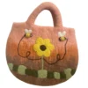 Bees On Flower Bag