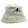 Patched Hemp And Cotton Boho Festival Hat - Natural
