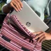 Soft Banjar Laptop Bag - Soft Pink