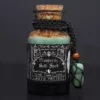 bG9jYWw6Ly9tZWRpYS8xUS8yQy82MFIzMEMxSjY0U0syQzFRL2Y4NThmNjJjLmpwZw.webp Ancient Witch Bath Spell Potion and Aventurine Crystal Amulet - Prosperity