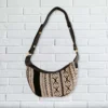 bG9jYWw6Ly9tZWRpYS8xUS9FRC82MFIzMEMxRzZXVDNFRDFRL2FlNmRkMWY5LmpwZWc.webp Jacquard Hobo Bag - Grey Metro (black strap)