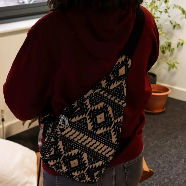 Jacquard Natural Bags - Desert Loom - Cross Bag