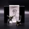 bG9jYWw6Ly9tZWRpYS8xUi9DRS82MFIzMEMxSjY0UktDRTFSLzMxNzQ4MzJkLmpwZw.webp Gift Set of 6 Shot Glasses (50ml) - Wild Forest Creatures - Antique Bronze