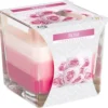 Rainbow Jar Candle - Rose