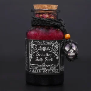 bG9jYWw6Ly9tZWRpYS9IRy8yQy82MFIzMEMxSjY0U0syQ0hHLzZiOTY5ZjUyLmpwZw.webp Ancient Witch Bath Spell Potion And Amethyst Crystal Amulet - Seduction