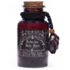Ancient Witch Bath Spell Potion And Amethyst Crystal Amulet - Seduction
