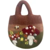 bG9jYWw6Ly9tZWRpYS9TUC8yRC82MFIzMEMxSDc0VEsyRFNQL2U3YzJjOGJiLmpwZWc.webp Mushroom Garden Felted Bag