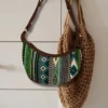 bG9jYWw6Ly9tZWRpYS9TUi9FQy82MFIzMEMxRzZXVDNFQ1NSLzI5NDA3MzUzLmpwZWc.webp Jacquard Hobo Bag - Bold Greens (brown strap)