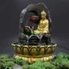 bG9jYWw6Ly9tZWRpYS85US8wRC82MFIzMEMxRzZSVkswRDlRLzdjZDkwOGZhLmpwZWc.webp Tabletop Water Feature - 30cm - Golden Meditating Buddha