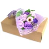 Purple Boxed Hand Soap Flower Bouquet - Special