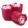 bG9jYWw6Ly9tZWRpYS9ISC9BRC82MFIzMEMxRzZHVjNBREhIL2E5YjUzYWY4LmpwZWc.webp Set of 3 Soap Flower Heart Box - Pink Roses