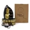 Tabletop Water Feature - 30cm - Golden Buddha and Pouring Pots