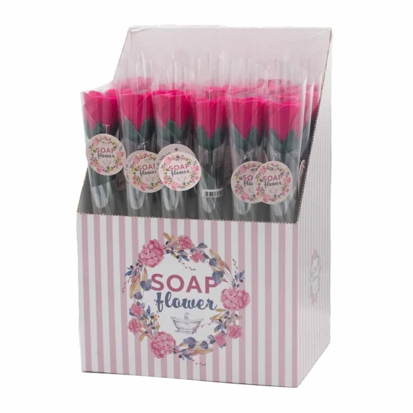 Soap Flower - Small Pink Rose