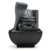 bG9jYWw6Ly9tZWRpYS9IUy8wRC82MFIzMEMxRzZSVkswREhTLzk3ZGZmZjNjLmpwZWc.webp Tabletop Water Feature - 18cm - Cascading Rock Formation