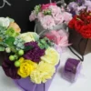 bG9jYWw6Ly9tZWRpYS9IUy9BQy82MFIzMEMxRzZHVjNBQ0hTL2I1ZDhlYzIwLmpwZWc-1.webp Soap Flower Bouquet - Pink Rose and Carnation