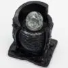 Tabletop Water Feature -15x13x20cm - Water Pot and Crystal Ball