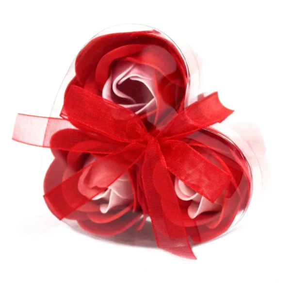 bG9jYWw6Ly9tZWRpYS85Ui9BRC82MFIzMEMxRzZHVjNBRDlSLzBhNDJhZDczLmpwZWc.webp Set of 3 Soap Flower Heart Box - Red Roses