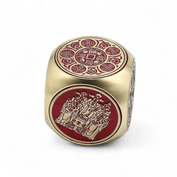 bG9jYWw6Ly9tZWRpYS8xUy9BRC82MFIzMEMxSjYwV0tBRDFTLzY1OWEzYTlhLmpwZWc.webp Feng Shui Fortune - Red and Brass Prosperity Cube - Flat