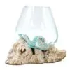 bG9jYWw6Ly9tZWRpYS85Si80RS82MFIzMEMxRzZSVDM0RTlKL2I0MzYyNmU4LmpwZWc.webp Molten Glass on Whitewash Wood - Large Bowl