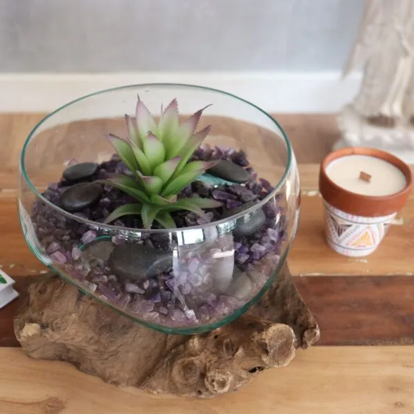 bG9jYWw6Ly9tZWRpYS85Si9FRS82MFIzMEMxRzZNU0tFRTlKLzA5ODY4Y2VlLmpwZWc.webp Molten Glass on Wood - Open Lrg Bowl
