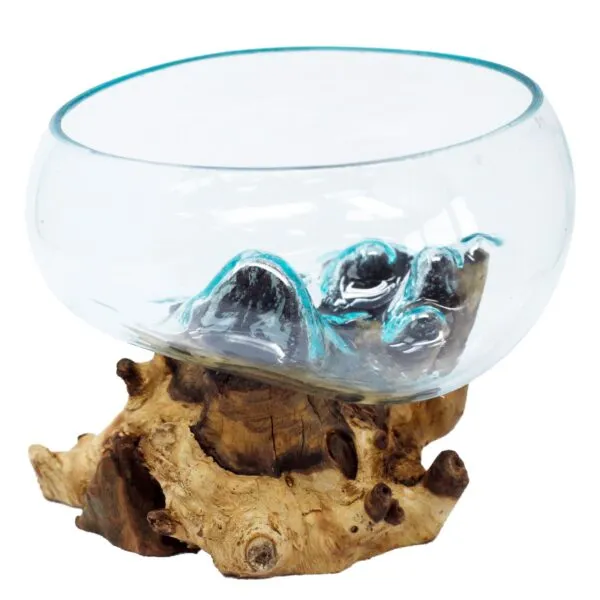 bG9jYWw6Ly9tZWRpYS8xUC9FRS82MFIzMEMxRzZNU0tFRTFQLzE3ODVhYWRhLmpwZWc.webp Molten Glass on Wood - Open Lrg Bowl