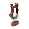 bG9jYWw6Ly9tZWRpYS9TSi9BQy82MFIzMEMxRzZSVjNBQ1NKL2NjN2M5OTQyLmpwZWc.webp Molton Glass Hanging Art Vase on Wood