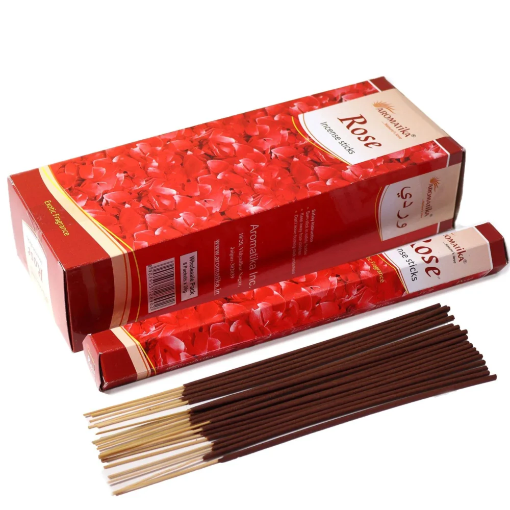 Rose Incense Sticks to compliment our Incense Holders and incense Burners