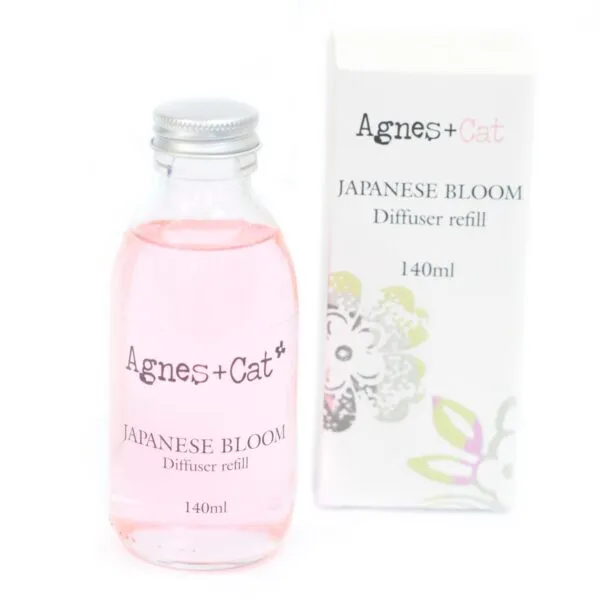 Agnes + Cat Reed Diffuser Refill - Japanese Bloom 150ml