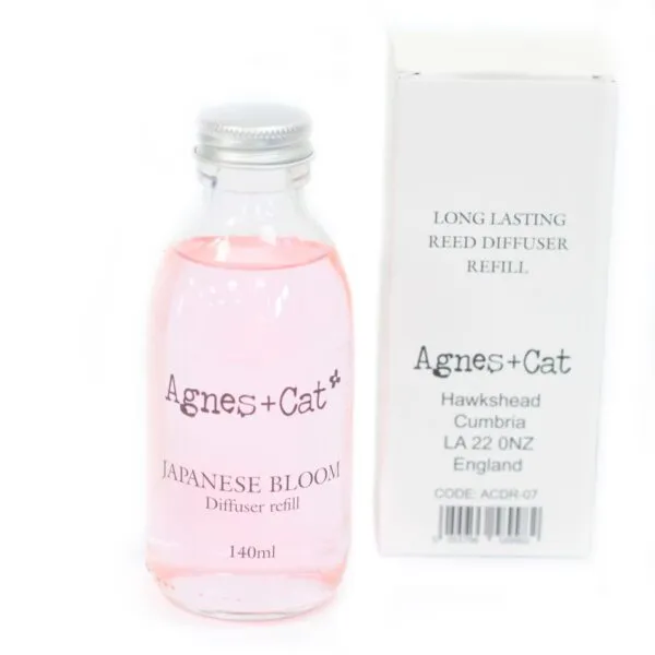 Agnes + Cat Reed Diffuser Refill - Japanese Bloom 150ml