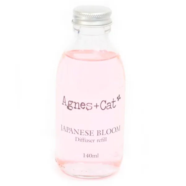 Agnes + Cat Reed Diffuser Refill - Japanese Bloom 150ml