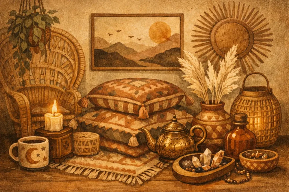 12 Boho Homeware Gifts UK Shoppers Love Collectible from our Category Boho homeware and Boho chic gifts for the hippie