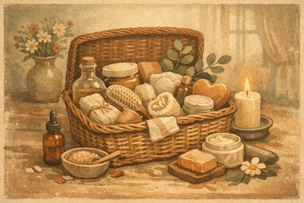 How to Build a Self Care Hamper