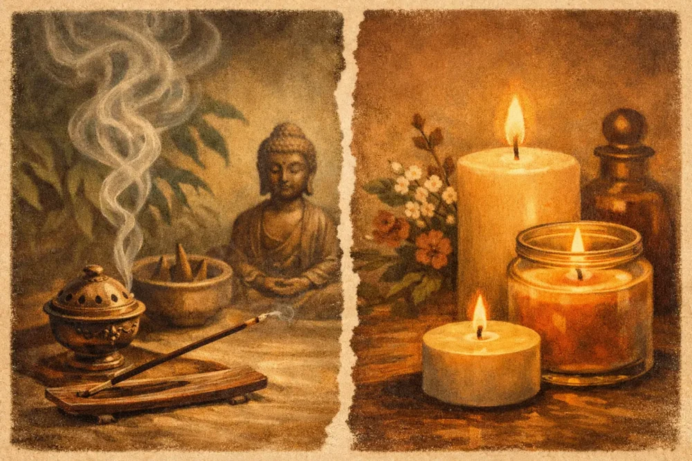Incense vs Scented Candles: Which Wins?